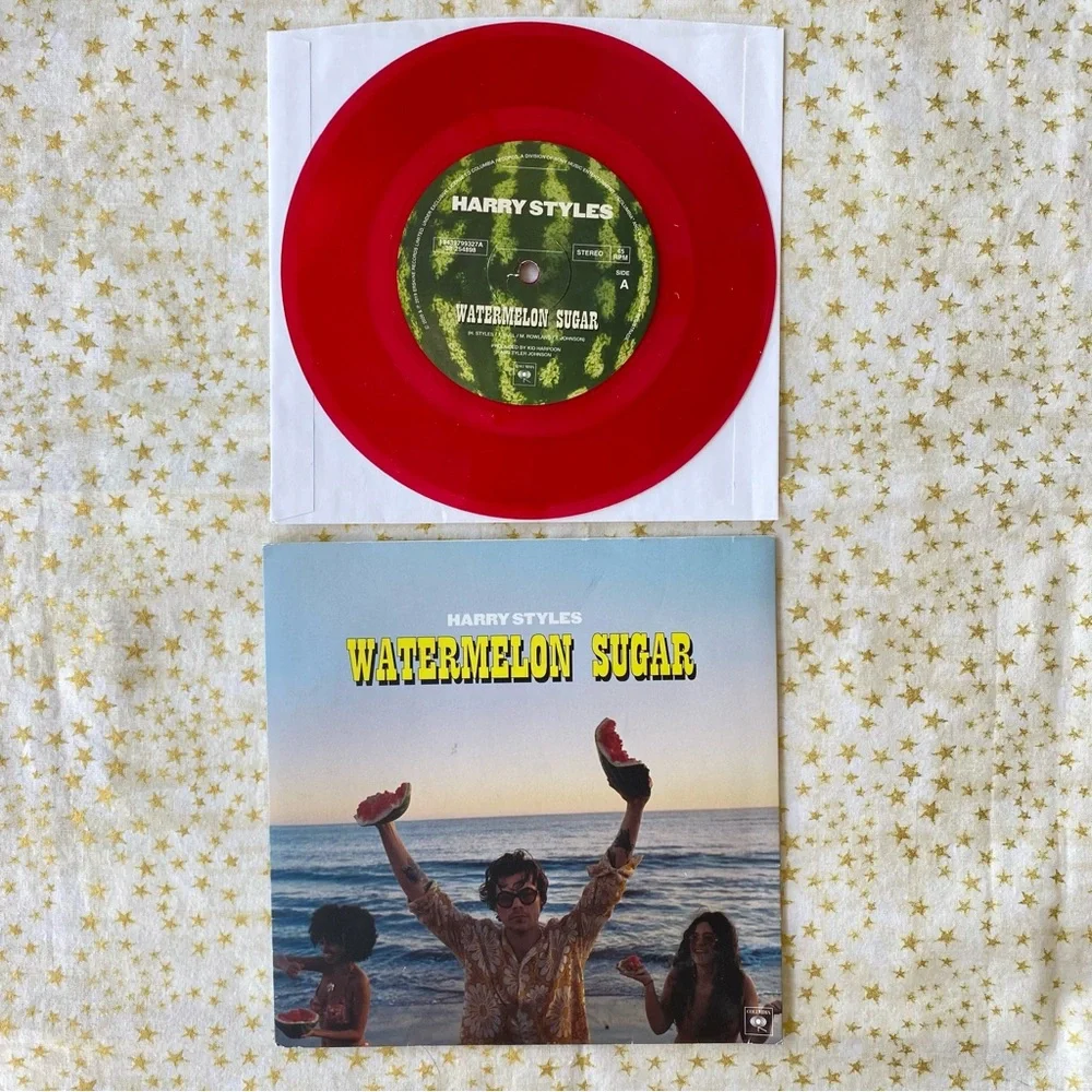 HARRY STYLES Watermelon
Sugar. 7" Vinyl Single. Red Limited Edition
RARE - Picture 2 of 13